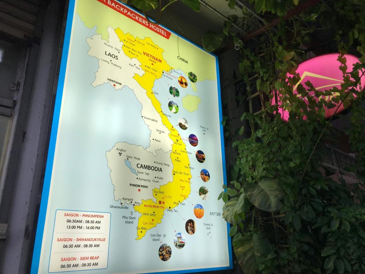 Vy Da Backpackers Hostel Thành Pho Ho Chí Minh Esterno foto